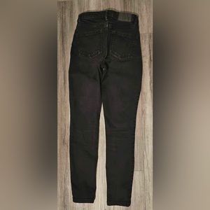Frank and Oak Debbie Skinny Black Size 25